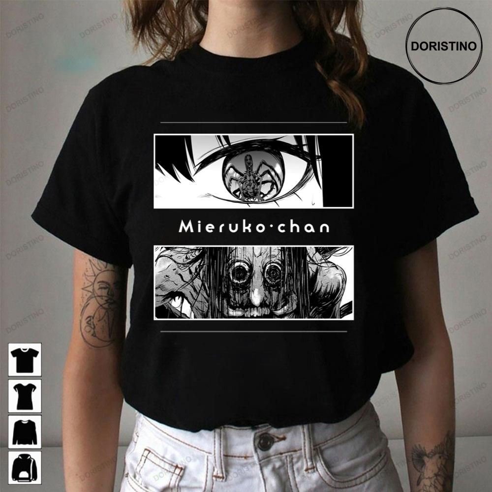 Eye To Eye With Terror Mieruko-chan Awesome Shirts